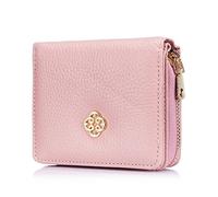 JZFOACHR Women Short Wallets Fashion Small Coin Purse Women's Leather Card Holder ID Case Wallet,Luggage (C)