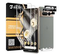JZG 2 + 2 pieces for Google Pixel 7 Pro screen protector [non-glass], 2 screen protectors + 2 camera protection, fingerprint ID support, self-healing, anti-scratch, HD clear