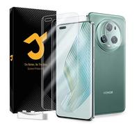 JZG 2 + 2 Pieces for Honor Magic 5 Pro 5G Screen Protector [Non-Glass], 2 Screen Protectors + 2 Camera Protection, Fingerprint ID Support, Self-Healing, Anti-Scratch, HD Clear