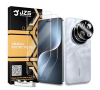 JZG 2 + 2 Pieces for Honor Magic 7 Pro Screen Protector [Non-Glass], 2 Screen Protectors + 2 Camera Protection, Fingerprint ID Support, Self-Healing, Anti-Scratch, HD Clear