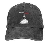 JZGESOM Pure Color Cowboy Hats Bismarck Battleship Women's Hat Sun Visor Baseball Caps Russian USSR CCCP Peaked Trucker Dad Hat