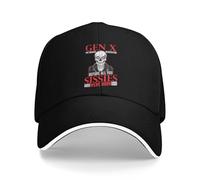 JZGESOM X Generation Before All You Sissie were Born Skull Baseball Cap Casual Female Male Hip Hop Hats Sun-Proof Baseball Caps Gift