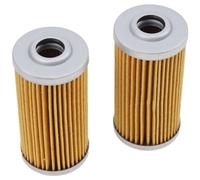 JZGRDN 2PCS Fuel Filter Element CH15553 Compatible with John Deere 650 670 750 770 2210 4010 4100 4110 4115 Compact Utility Tractor 415 425 445 455 Lawn & Garden Tractor HPX 4X2 4X4 Gator