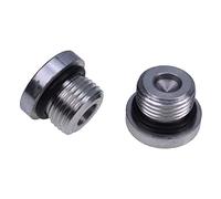 JZGRDN 2X 2203739 2203738 Front Gearcase Fill Plug Oil Drain Plug Compatible with Polaris Sportsman RZR Ranger 570 500 1000