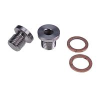 JZGRDN 2X Oil Drain Plug & Washer 7052306 5812232 Compatible with Polaris Sportsman RZR Ranger Scrambler 570 600 700 800 850 1000