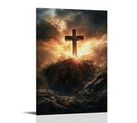 JZHJNHRR Christianity: The Resurrection - Triumph Over Death Artistic Wall Mural Modern Hanging Decor Poster12x18inch(30x45cm)