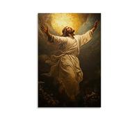 JZHJNHRR Christianity: The Resurrection - Triumph Over Death Artistic Wall Mural Modern Hanging Decor Poster24x36inch(60x90cm)