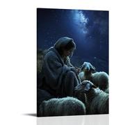 JZHJNHRR The Shepherds Don’t Speak, for The Stars Already Said Everything Worth Saying. Artistic Wall Mural Modern Hanging Decor Poster08x12inch(20x30cm)