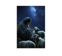 JZHJNHRR The Shepherds Don’t Speak, for The Stars Already Said Everything Worth Saying. Artistic Wall Mural Modern Hanging Decor Poster08x12inch(20x30cm)