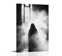 JZHJNHRR The Virgin Walks Into A Room Filled with Smoke And Grief, And Suddenly The Light Returns to The Windows. Artistic Wall Mural Modern Hanging Decor Poster12x18inch(30x45cm)
