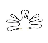 JZK 1.5M 2.5 mm to 3.5 mm AUX cable, gold-plated stereo jack cable, replacement headphone audio extension cord, for Bose QC 35 / QC35 II / QC25 / OE2, for JBL E45BT E55BT E65BTNC