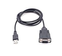 JZK 1.5m USB to Serial Adapter Cable, USB to RS232 Serial DB9 Lead With FTDI Chipset, USB 2.0 to RS232 Male DB9 Serial Cord for Windows 11/10/8/7, Vista, Linux, Mac OS