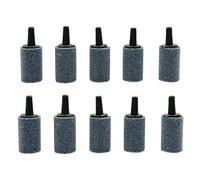 JZK 10 x Aquarium Air Stone 2.5cm Cylinder Bubble Release Airstone for Fish Tank, Aquarium and Hydroponics