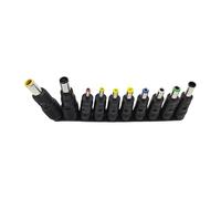 JZK 10x Universal DC Power Supply Adapter Tips, 3.5x1.35, 7.9x5.5, 7.4x5.0, 4.0x1.7, 4.8x1.7, 5.5x1.7, 5.5x2.1, 5.5x2.5, 6.3x3.0, 6.0x4.4 mm Barrel Jack plug connector Set for laptop, vacuum cleaner
