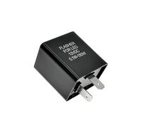 JZK 12V 2 Pin LED Motorcycle Load Indicator - Turn Signal Blinker Relay with Fix Electronic Control