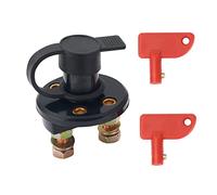 JZK 12V 24V Battery isolator switch for car, caravan and boat, battery cut off switch with keys, car battery switch, battery power kill switch, caravan motor mover isolator