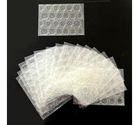 JZK 15 Sheets / 360pcs Double Sided False Nails Stickers, self Adhesive Nail tabs for Fake Nails, Transparent Nail Glue Stickers, Nail tabs for Press on Nails