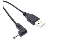 JZK 1M 5V USB to DC Power Cable with Right Angled 3.5 x 1.35 mm Plug, USB to DC 3.5mm Barrel Jack Charger Cord for Electric Toothbrush Charging Lead