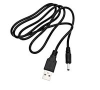 JZK 1M Replacement Charger Cable Cord For 7AM2M Sonic Electric Toothbrush | USB Power Charging Lead Electric Toothbrush Charging Cable, Black