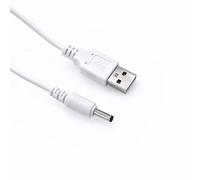 JZK 1M Replacement charger cord for FOREO ISSA electric toothbrush, USB charger cable for Foreo Luna facial cleanser 1 2 3 4 mini, power charging lead for ISSA Hybrid/mikro/play, White