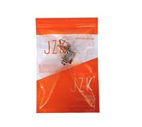 JZK 2-Pack 1/4 Inch Female Guitar Input Jack, 6.35mm TS Mono Panel Mou