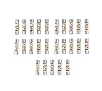 JZK 25 Pieces 13 Amp 240 Volt BS1362 Household Ceramic Tube Fuse, 6 * 24mm Plug top Fuse, Sand-Filled Explosion-Proof Ceramic Tube, 13A 240V BS1362