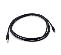JZK 2M USB B to USB C cable for printer, midi keyboard cable, USB type B lead for Traktor DJ controller/scanner/microphone/digital piano to phone/tablet/laptop/computer