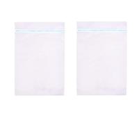 JZK 2PCS 60cm x 80cm Large Mesh Laundry Bag for Washing Machine, Travel Storage Organizer Bags, Big Laundry Net Bag with Zip for Sweater Dress Garment Pillow Toy