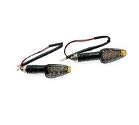 JZK 2pcs Arrowhead shape 12V LED Motorbike Indicators, Motorcycle Turn Signal Light Lamp, Motorbike Turn Signal Indicators For Motorcycle, Scooter, Quad, Cruiser