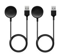 JZK 2x Magnetic wireless Smartwatch charger dock compatible with Samsung Galaxy Watch 7/6/5/4/3/2, 4 5 6 Classic, 4 Pro, Active 2, Ultra, Fe, Smart watch USB charging cable cord replacement