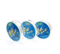 JZK 3 Pieces # 8mm 6mm 4.5mm, 100 Meters Clear Nylon Monofilament Fishing Line, Nylon Fishing Wire, Nylon Wire Fishing Line Clear, transparent thin Nylon string