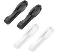 JZK 4 X Silicone Cord Organisers Cable Organiser Cord Bundlers for Appliances, Self Adhesive Kitchen Appliances Cord for Air Fryer, Coffee Maker, Toaster