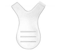 JZK 40 x Plastic transparent Y comb for lash lift, Y shape comb for brow lamination, tool for brow lamination/eye lash lifting, eyelash lift brush, eye lash lift kit tool