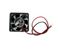 JZK 40x40x10 mm 2pin DC 12V mini silent cooling fan with wires, 4010 small quiet cooling fan 40mm, 4cm 12V brushless DC fan, 3D printer fan with cable and connector