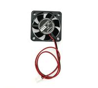 JZK 40x40x10 mm 2pin DC 24V mini silent cooling fan with wires, 4010 small quiet cooling fan 40mm, 4cm 24V brushless DC fan, 3D printer fan with cable and connector