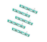JZK 5 PCS 75mm B103 10K Ohm Slide Potentiometer Double Linear 10K Electronic Potentiometer, 10K Mixer Fader B10K Double Straight Slide Potentiometer B103