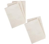 JZK 5 x Square Soft Muslin Pure Cotton Cloth or Cheesecloth 50 x 50cm for Straining Fruit, Butter, Wine, Milk Filter, Cheese Making, jam Making in Home
