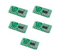 JZK 5PCS Microwave sensor switch module RCWL-0516 Radar, Motion induction detector Board, Body Induction Module for Detecting Moving Objects