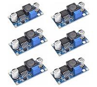 JZK 6 PCS Boost module boost converter DC to DC 3.0-30 V to 5-35 V output voltage adjustable step-up circuit board, step up transformer power module
