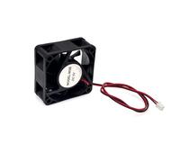 JZK 60x60x25mm DC 5V low noise mini cooling fan 60mm with 2 pin leads, 2800 rpm, 0.11A, 6025 dual ball bearing small brushless DC fan 6cm for cooling or ventilation, 3D printer fan