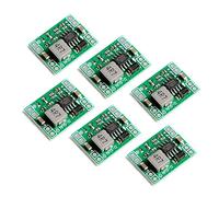 JZK 6x Mini ultra small MP1584EN DC to DC step-down module 3A 7V~28V to 5V fixed output voltage, MP1584EN DC-DC buck converter 24V 12V 9V to 5v