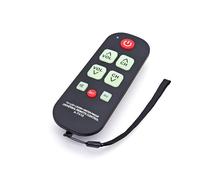 JZK A-TV10 WP-U1434LA Big Button Universal TV Remote Control, Infrared Replacement Controller with Backlit Keys for Seniors and Visually Impaired, for LG, for Vizio, for Sharp, for Panasonic