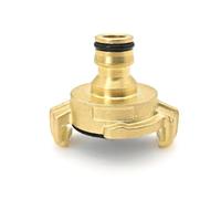 JZK Brass Hose Connector, Water tap Fitting for Geka Hose Pipe Plug for Garden Plug-in Coupling, Gardena System Quick Connector Adapter