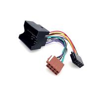 JZK Car ISO Radio Adapter Connector, 16 Pin Car Stereo Wire Harness ISO Adapter for VW Golf BMW Ford C-Max Transit Kuga
