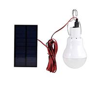 JZK Portable Solar Power LED Light Bulb Outdoor Lighting lamp with USB Cable Solar Panel for Hiking Camping Tent Fishing Garden Lighting