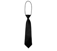 JZK Pre-Tied Kids Tie for Boys Height Under 130cm 2-8 Years Old Little Children Elastic Necktie for Wedding Birthday Party Funeral Graduation
