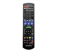 JZK Replacement TV Remote Control for Panasonic N2QAYB000780, Remote Controller for Panasonic HDD Box Recorder, Television, DVD Recorder, IR6, for DMR-HWT230EB DMR-HWT130EB DMR-PWT635