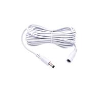 JZK White 5M Extension Cable for Philips Hue Play Light Bar, DC Power Adapter Cord for Philips Hue Play Light Bar 7820330U7 7820331U7 7820430U7 7820230U7 8718696170724 915005879201 Smart LED Light