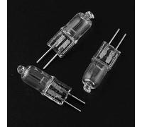 JZLBBC 220V 35W G4 Halogen Lamp 6V 40W 24V 10W T3 Bi-Pin Crystal Clear Halogen Light Bulbs G4 12V 20W Warm White Dimmable 10PC 12V-10W