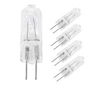 JZLBBC 5PC G4 AC120V 35W Halogen Bulbs 220V 50W G4 Halogen Light Bulbs 2 Pin Xenon Small Bulb Lamp Warm White Dimmable 230V 35W